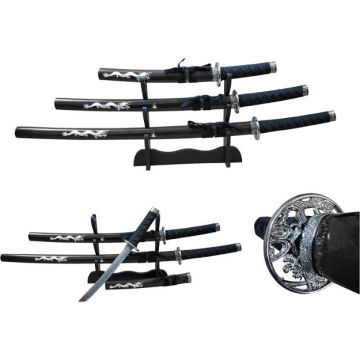 Snake Eye Warrior Samurai Sword Set